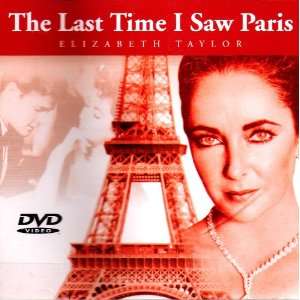  The Last Time I Saw Paris DVD Elizabeth Taylor Everything 