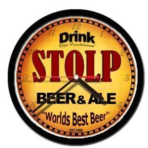  STOLP beer and ale cerveza wall clock: Everything Else