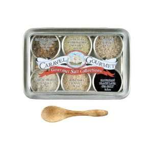 Caravel Gourmet Salt Sampler, Infused, 8.5 Ounce:  Grocery 