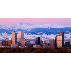 Denver Skyline Wall Mural