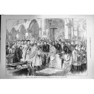  1873 English Pilgrims Kensington Paray Le Monial