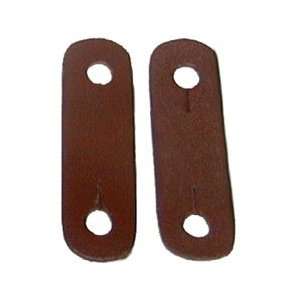    Replacement Leather Tabs for Peacock Stirrups: Sports & Outdoors