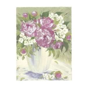  Peony I by Patricia Roberts 14x19: Home & Kitchen