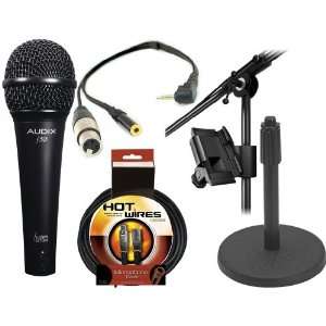  Audix F50 Dynamic Microphone With XLR Jack to iPhone 