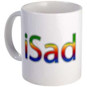  Apple iSad Rainbow R.I.P. Steve Jobs 11oz Ceramic Coffee 