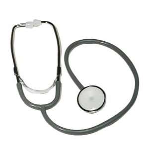 Single Head Nurse Stethoscope, Silver Color, Size 22 Inches   1 Each