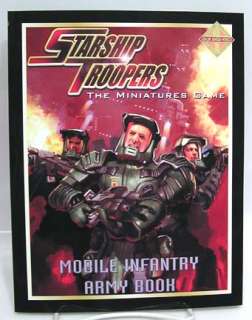 STARSHIP TROOPERS Game MOBILE INFANTRY ARMY BOOK  