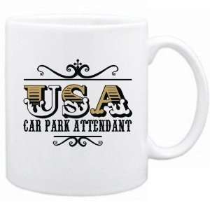  New  Usa Car Park Attendant   Old Style  Mug Occupations 