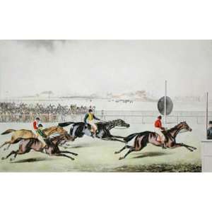  Steeplechase Pl4 Etching Laporte, George Henry Reeve, R GA W Horse 