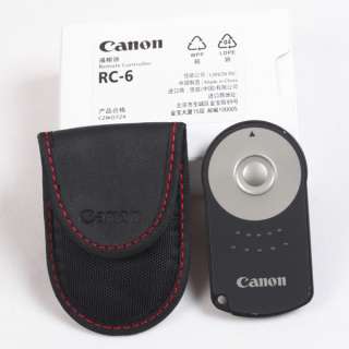 Genuine Canon RC 6 Remote Control for Canon EOS 450D 500D 550D 600D 7D 