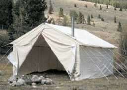 NEW 16x20x5ft Outfitter Canvas Wall Tent Camping  