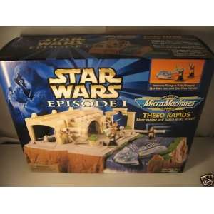  Star Wars Episode I Micro Machines Theed Rapids Toys 