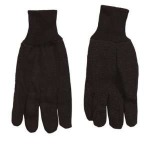  Ace Brown Jersey 2/pvc Dot Glove (5004 l) Pr