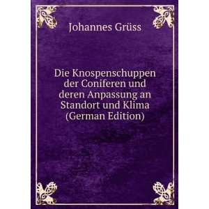   an Standort und Klima (German Edition) Johannes GrÃ¼ss Books