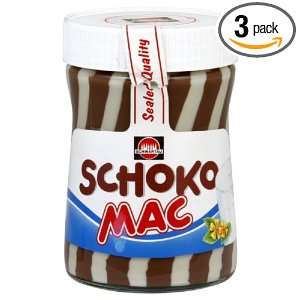 Schwartau Schoko Mac, Milk Chocolate Spread, 14.1 Ounce (Pack of 3)