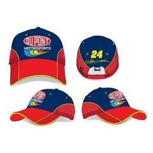  JEFF GORDON NASCAR #24 DUPONT PIT CREW HAT: Sports 