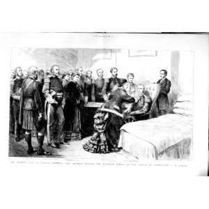   1883 QUEEN HASLAR HOSPITAL COMMANDER PURVIS DUKE BROWN