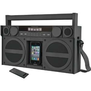   IPOD(R) PORTABLE FM STEREO BOOM BOX (GRAY): MP3 Players & Accessories