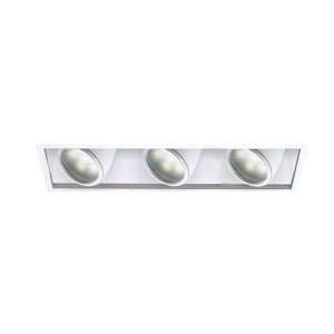  LED 3 Light Multiple Recessed Spot Light with Invisible 