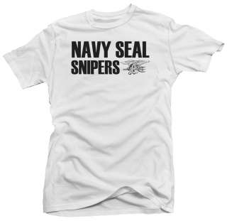 Navy Seal Snipers US Military USA Spec Ops New T shirt  