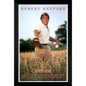   The Natural FRAMED 27x40 Movie Poster Robert Redford