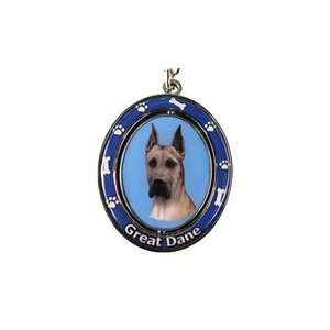  Fawn Great Dane Spinning Dog Keychain By E & S Pets Pet 