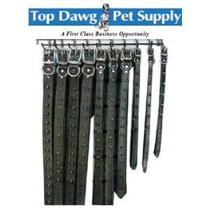  Top Quality Spiked Leather Collar Display: Pet Supplies