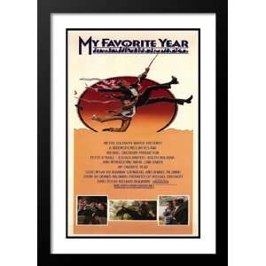 My Favorite Year 32x45 Framed and Double Matted Movie Poster   Style B