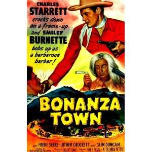 Bonanza Town (1951) 27 x 40 Movie Poster Style A 