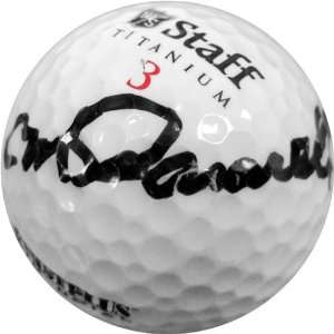  Charlie Pasarell Autographed/Hand Signed Golf Ball Sports 