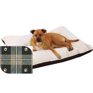 Super Soft Ultra Rectangle Bed   30 x 40 in Teal Paw 