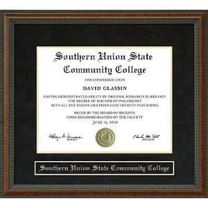 Southern Union State Community College (SUSCC) Diploma Frame  