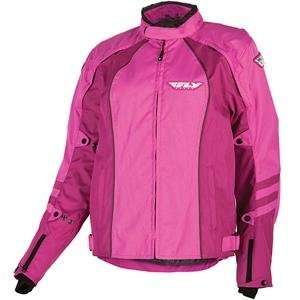  Fly Racing Womens Georgia Jacket   11/12/Pink: Automotive