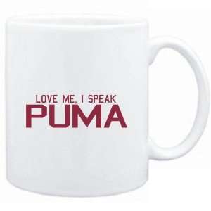  Mug White  LOVE ME, I SPEAK Puma  Languages: Sports 