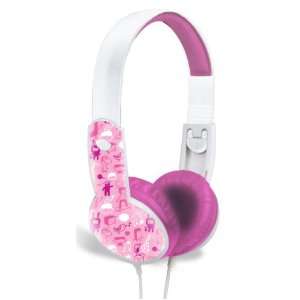  Maxell 190294 Safe Soundz Overear Headphones (Pink 