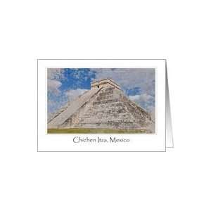  Chichen Itza, Mexico Tourist Destination Card Health 