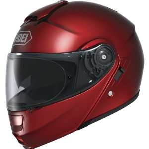   Neotec Road Race Motorcycle Helmet   Wine Red / X Large: Automotive