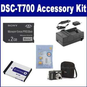 Sony DSC T700 Digital Camera Accessory Kit includes ZELCKSG Care 