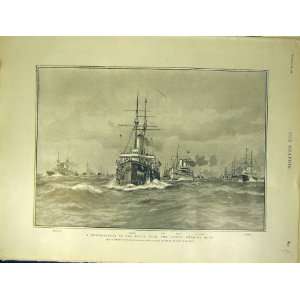  Hms Ophir Royal Chinese Paris Boat Game Hong Kong 1901 