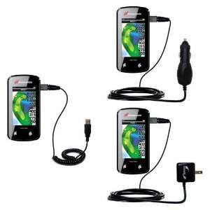 com USB cable with Car and Wall Charger Deluxe Kit for the Sonocaddie 