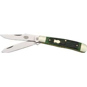   Warranted Big Pine Series Large Trapper 2 Blade Folding Pocket Knife