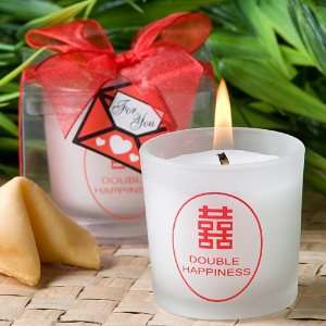  Traditional Double Happiness symbol candles