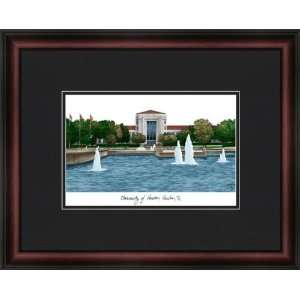   of Houston Framed & Matted Campus Picture