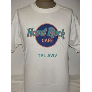   Hard Rock Cafe Tel Aviv Short Sleeve Tshirt XL: Sports & Outdoors