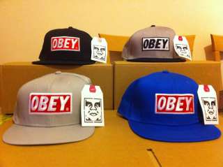 OBEY Snapbacks   With tags, boxed postage, next day dispatch  