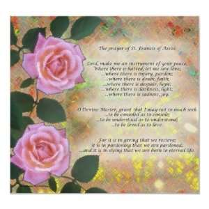  Prayer of St. Francis of Assisi Posters: Home & Kitchen
