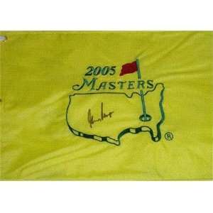 Gary Player Autographed 2005 Masters Golf Pin Flag   Autographed Pin 