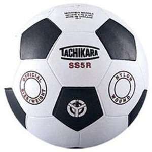   Rubber Recreational Soccer Balls WHITE/BLACK 5