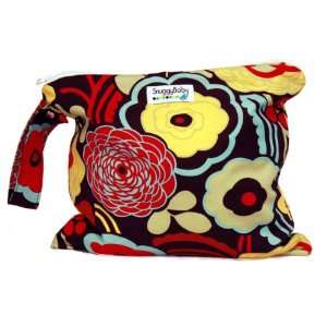  Snuggy Baby Wet Bag in Espresso Blossom Baby