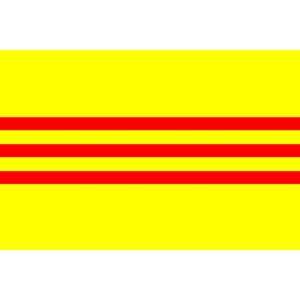  Vietnam 3ft x 5ft Printed Polyester Flag   South: Patio 